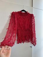 Zara rode blouse maat 38, Maat 38/40 (M), Verzenden, Zara, Zo goed als nieuw