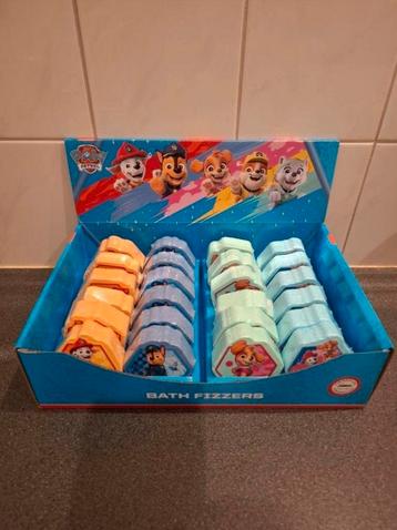 Display/doos met paw patrol bath fizzers (advr 358) beschikbaar voor biedingen