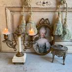 Sieradenkisje, embrasses kandelaar *tres jolie Duiven*, Antiek en Kunst, Verzenden