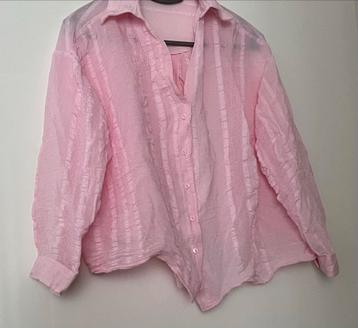 Roze blouse maat M beschikbaar voor biedingen