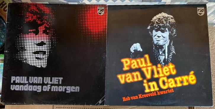 Paul van Vliet vandaag of morgen 2lp, dubbel lp, Philips,, Cd's en Dvd's, Vinyl | Nederlandstalig, Gebruikt, Overige genres, Overige formaten