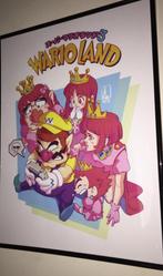 Wario land, Ophalen of Verzenden, A1 t/m A3, Rechthoekig Staand, Film en Tv