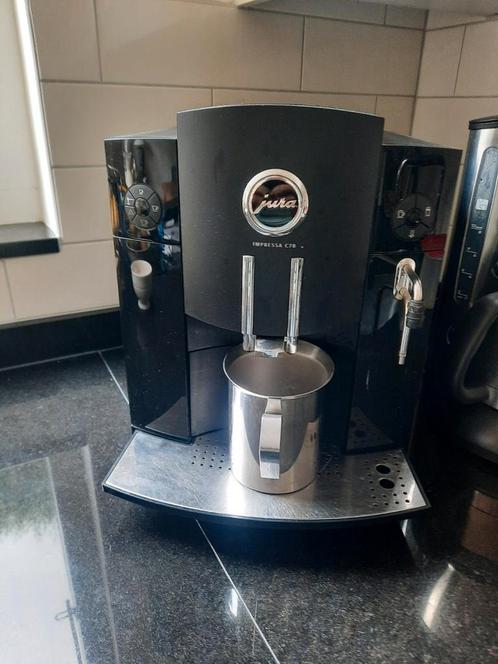 Jura C70, Witgoed en Apparatuur, Koffiezetapparaten, Gebruikt, Koffiemachine, Ophalen of Verzenden