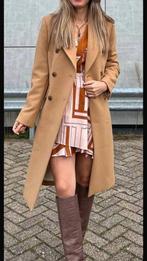 Bruine JoshV, Josh V mantel, jas in maat S, Bruin, Ophalen of Verzenden, Zo goed als nieuw, Maat 36 (S)