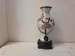 Prachtig cloisonné vaasje met bloemmotief, Ophalen