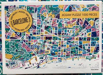 Image Republic puzzel Barcelona 1000 stukjes compleet zgan beschikbaar voor biedingen