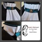 Made by Lique kinder plastron Harmonica Groen, Kinderen, Dressuur, ., Nieuw