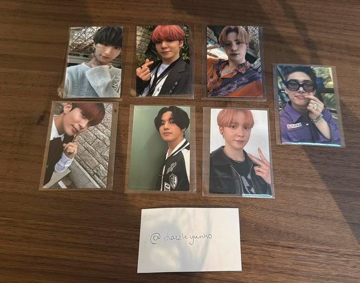ATEEZ zero fever part 1 photocards, Verzamelen, Muziek, Artiesten en Beroemdheden, Zo goed als nieuw, Foto of Kaart, Ophalen of Verzenden