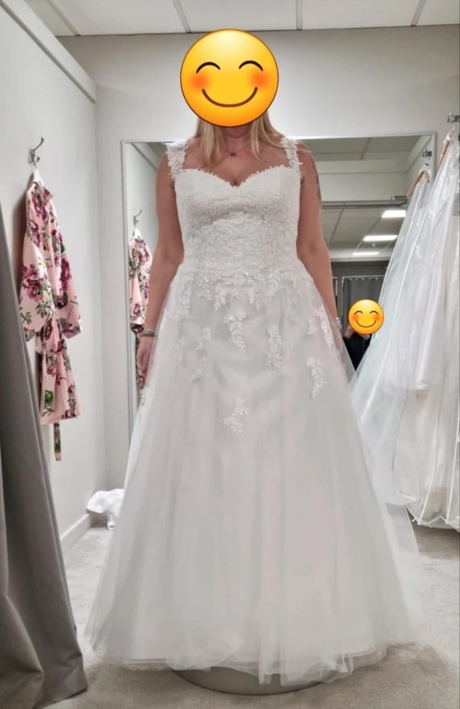 Trouwjurk WED2B, Ophalen of Verzenden, Zo goed als nieuw, Wit, Trouwjurk