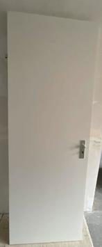 Opdekdeur met deurknop en sleutelslot, Ophalen, Minder dan 80 cm, Binnendeur, Zo goed als nieuw