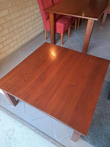 Salontafel kersenhout 100x100cm ZGAN!!! beschikbaar voor biedingen