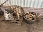 Pallet, haardhout., Tuin en Terras, Haardhout, Minder dan 3 m³, Ophalen, Overige houtsoorten, Blokken