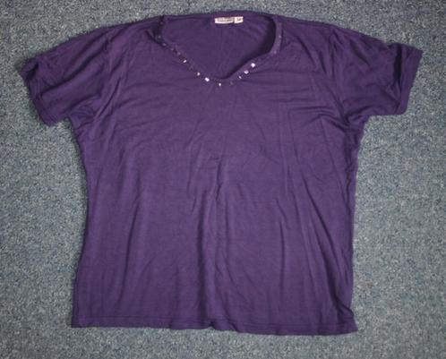 Nieuw paars Thineseven shirt met glitters, mt 40, Kleding | Dames, Tops, Nieuw, Maat 38/40 (M), Paars, Korte mouw, Ophalen of Verzenden