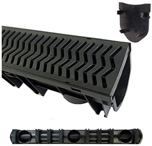 Lijngoot, grondgoot ,drainage goot, lijnafwatering 15.99€, Doe-het-zelf en Verbouw, Buizen en Afvoer, Nieuw, Afvoer, Pvc, Minder dan 2 meter