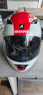 Motorhelm Shark met Bluetooth en oplader, Motoren, Kleding | Motorhelmen, Ophalen of Verzenden, Tweedehands, Integraalhelm, Shark