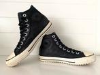 Converse allstars maat 42 leer zwart all stars, Ophalen of Verzenden, Zwart