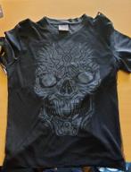 T-shirt Skull, Ophalen of Verzenden, Zo goed als nieuw, Maat 56/58 (XL), Zwart