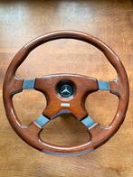 Momo Houten Stuur Mercedes W123 W124 W126 W129 W140 W201, Auto-onderdelen, Ophalen of Verzenden, Gebruikt, Overige automerken