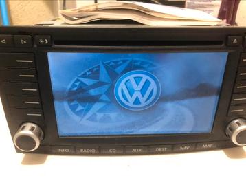 ORIG VW VOLKSWAGEN MFD 2 RADIO NAVIGATIE T5 MULTIVAN TOUAREG beschikbaar voor biedingen