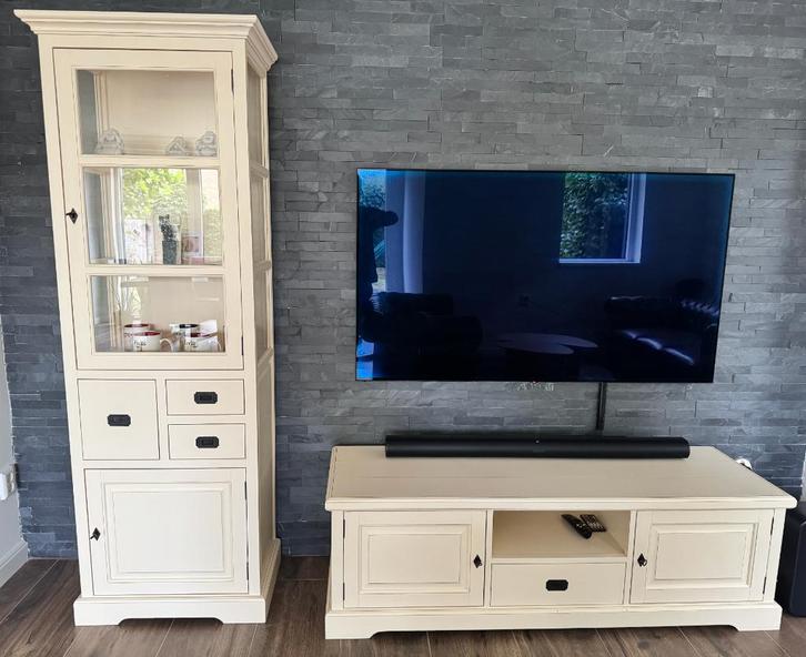 Tv-meubel – Klassiek & tijdloos – Bommel Meubelen, Huis en Inrichting, Kasten | Televisiemeubels, Zo goed als nieuw, Minder dan 100 cm
