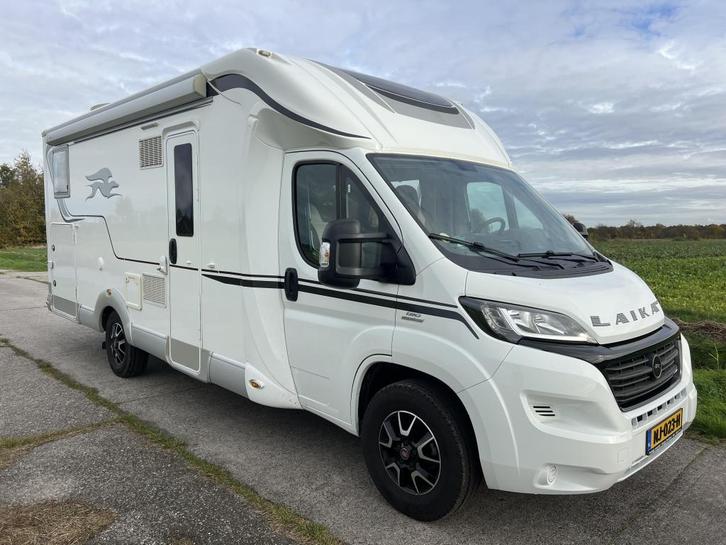 Laika Ecovip 409 | 2015 | 180 Pk | 54.100 Km | 4 Slp. | E5, Caravans en Kamperen, Campers, Bedrijf, tot en met 4, Half-integraal