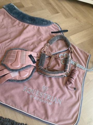 Equestrian Stockholm deken equestrian Stockholm pink pearl  beschikbaar voor biedingen