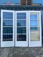 oude paneeldeuren met glas, Doe-het-zelf en Verbouw, Deuren en Horren, Ophalen, Gebruikt, Minder dan 80 cm, Binnendeur