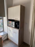 Keuken kast buffetkast eiken mat wit, Huis en Inrichting, Ophalen, Zo goed als nieuw, 25 tot 50 cm, 200 cm of meer