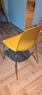 Gele Ikea stoel (4x), Huis en Inrichting, Stoelen, Ophalen, Gebruikt, Overige kleuren, Vier