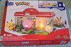 Mega Construx Pokémon Bouwset Pokémoncentrum in het Bos , Ophalen of Verzenden, Zo goed als nieuw