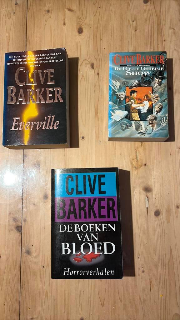 9 x Clive Barker, Boeken, Fantasy, Nieuw, Ophalen of Verzenden