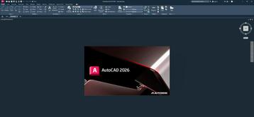 Autocad 2026 origineel pakket met permanente licentiecode beschikbaar voor biedingen