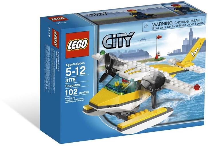 3178 - City: Seaplane, Kinderen en Baby's, Speelgoed | Duplo en Lego, Nieuw, Lego, Complete set, Verzenden
