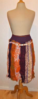 Aparte Ethnic/bohemian/Ibiza/hippie look rok! 36, Kleding | Dames, Rokken, Paars, Ophalen of Verzenden, Zo goed als nieuw, Knielengte