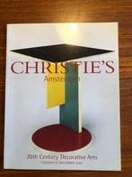 Catalogus  Christie's Amsterdam 20e Century Decorative Arts, Ophalen of Verzenden, Gelezen, Overige onderwerpen