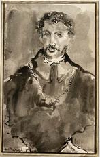 Originele inkt tekening, Ophalen of Verzenden