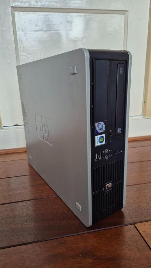 HP computer met SSD schijf, W10, Goed werkend, Computers en Software, Desktop Pc's, Gebruikt, 2 tot 3 Ghz, HDD, SSD, Ophalen