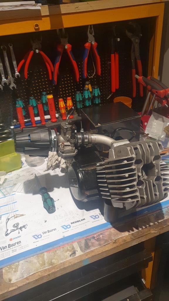 Tomos 70cc Race Blok - Polini 19mm Carburateur, Fietsen en Brommers, Brommeronderdelen | Algemeen, Nieuw, Blok, Ophalen of Verzenden