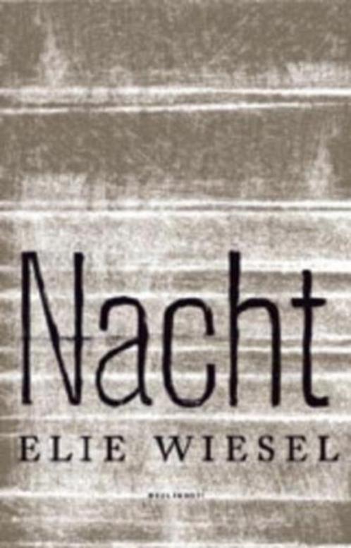 Elie Wiesel- Nacht- HC, Boeken, Oorlog en Militair, Zo goed als nieuw, Tweede Wereldoorlog, Verzenden