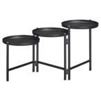 Plantentafel laag model, Minder dan 45 cm, Metaal of Aluminium, Rond, Nieuw