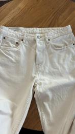 ZARA Jeans Heren, Wit, Mt 31, Straight, Knoopsluiting, Wit, W32 (confectie 46) of kleiner, Ophalen of Verzenden, Zo goed als nieuw