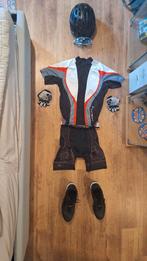 Fietskleding full beginner's set shoes helmet, Ophalen of Verzenden