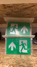 Noodverlichting armituur voor nooduitgang, Doe-het-zelf en Verbouw, Bouwverlichting, Ophalen of Verzenden, Gebruikt, Armatuur