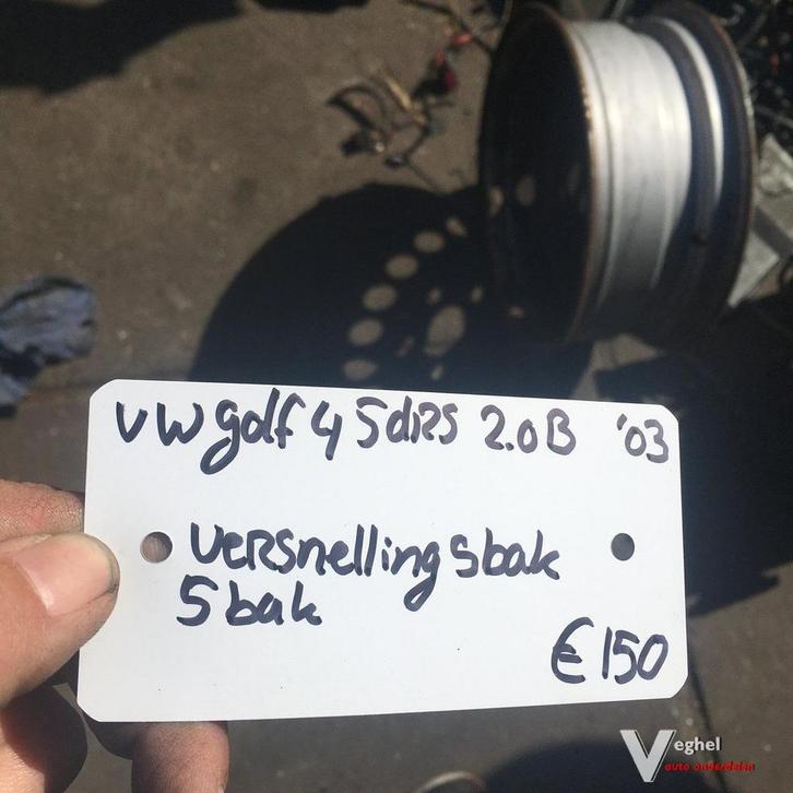 Vw Golf 4 5drs 2.0 2003 wagennr 2500056  Versnellingsbak 5 b, Auto-onderdelen, Transmissie en Toebehoren, Gebruikt, Ophalen