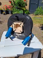 Kabelhaspel met Neopreenkabel 20 meter kabel., Ophalen, Gebruikt