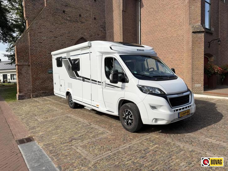 Knaus Vansation 650 MEG Enkele bedden Luifel tv fietsdrager, Caravans en Kamperen, Campers, Bedrijf, tot en met 2, Knaus, Fiat