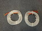 2 x 2,20 meter Van Medevoort Loudspeaker cable LS4 x 2.5, Audio, Tv en Foto, Ophalen of Verzenden, Gebruikt, Minder dan 2 meter