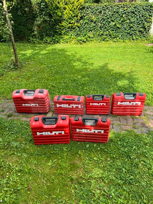 Hilti gereedschap en koffers, Doe-het-zelf en Verbouw, Gereedschapskisten, Gebruikt, Ophalen of Verzenden