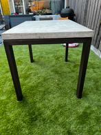 Xooon Bartafel Beton/Metaal, Huis en Inrichting, Tafels | Eettafels, Ophalen, Gebruikt, 100 tot 150 cm, 50 tot 100 cm