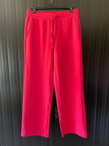 Sportieve wide leg Norah framboos 42 -nieuw- beschikbaar voor biedingen